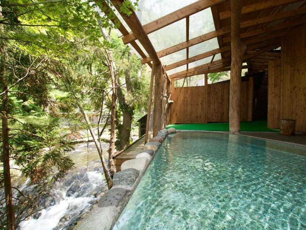 Kutsurogijyuku Shintaki Otel Aizuwakamatsu Dış mekan fotoğraf